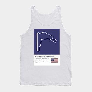 St. Petersburg Street Circuit [info] Tank Top